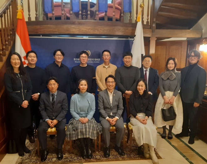 대사, 자영업 종사 재외동포 간담회 개최